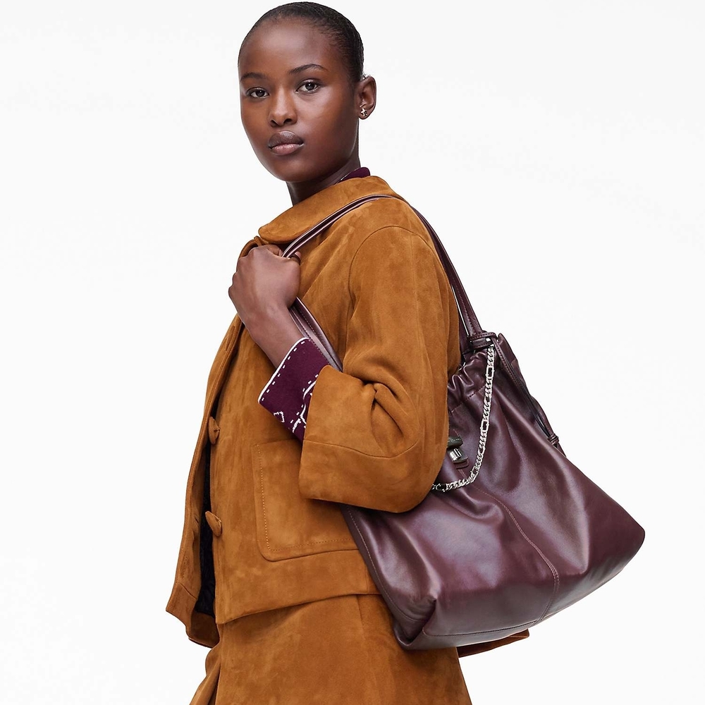 Marc Jacobs Cristina Tote In Plum